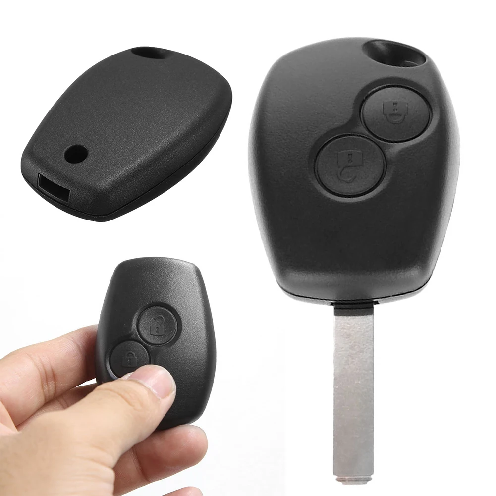 For Renault Kango Clio 2 Buttons Keyless Entry Remote Key Fob Shell
