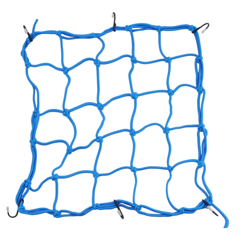 40*40 см мотоциклетный велосипед 6 крючков удерживающий топливный бак, багажник сеть банджи черный шлем сетка
