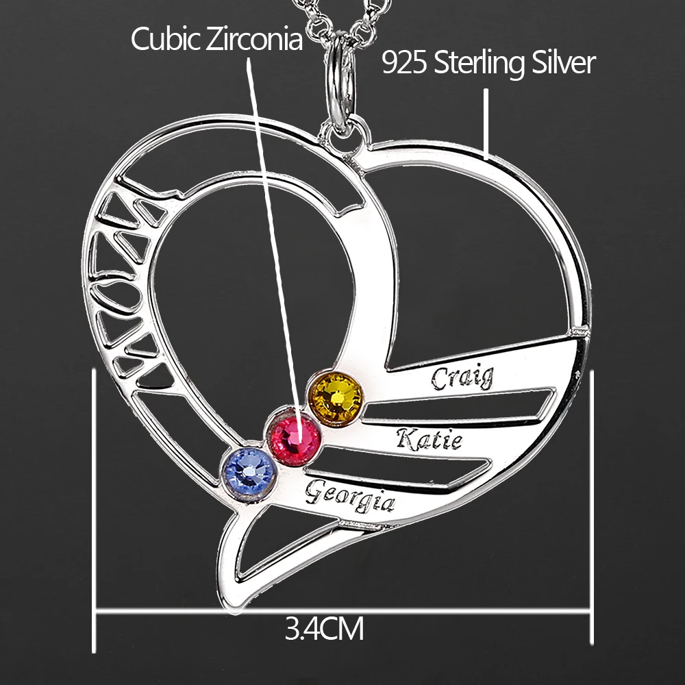 L11 Personalized Custom Name Necklace for Woman Customized Cursive Nameplate Pendant Necklace Handmade Birthday Gift Wholesale silver