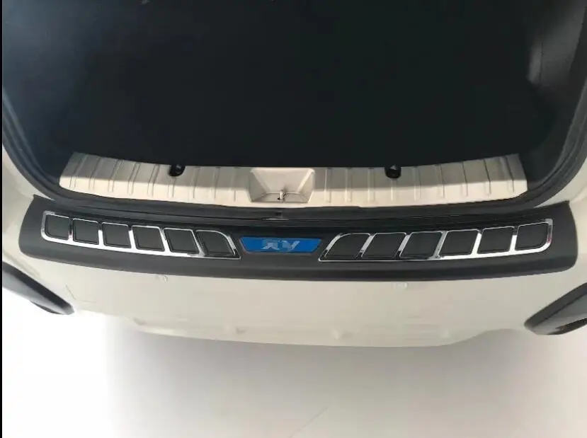 For Subaru XV 2018 2019 Accessori auto Paraurti Posteriore Protector Coda Portellone Tronco Guardia Batticalcagno Scuff