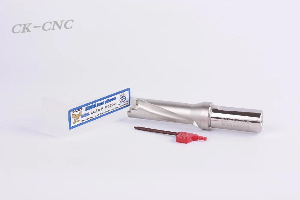 

Высококачественное быстрое сверло C25 U, индексируемое сверло, инструмент ЧПУ 24 мм-3d, длина обработки = 72 мм для вставки WCMX050308