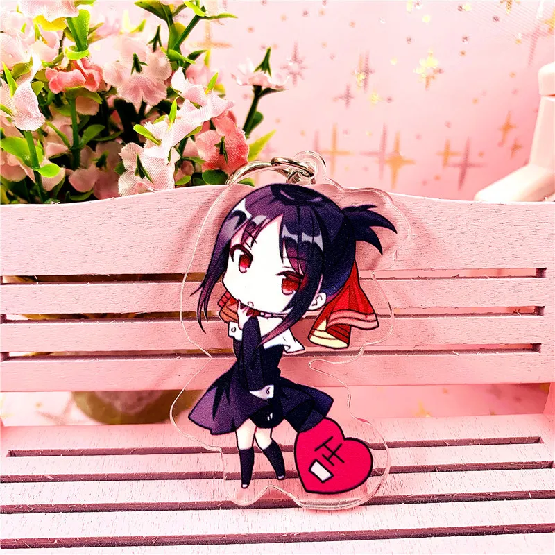 Брелок Kaguya sama: Love Is War из японского аниме мультяшная сумка автомобильные брелоки