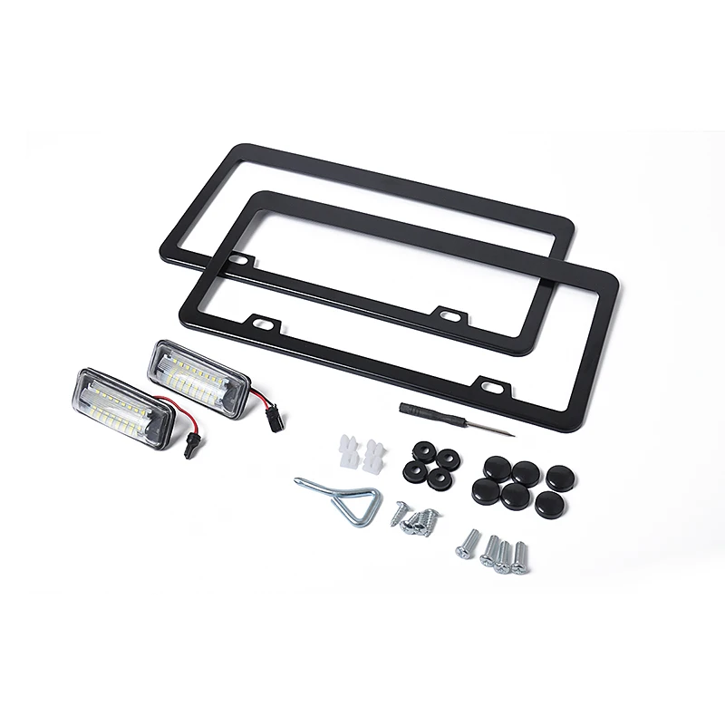 

2 X LED License Plate Light Frame Kit + License plate light Replace Tool Repair Kit For Toyota FT86