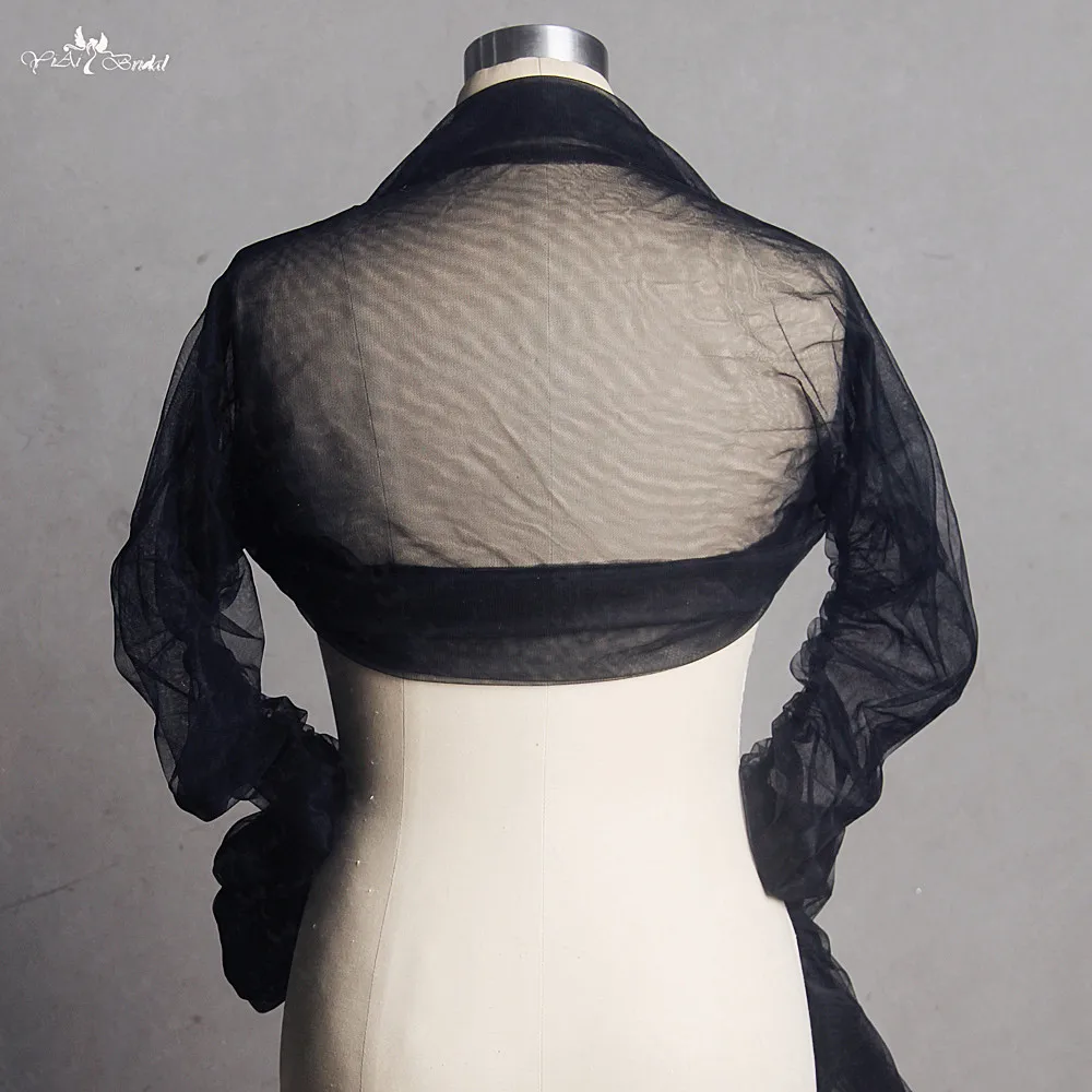 RSJ101 реальные фотографии Yiaibridal Feminino Adulto болеро с длинным рукавом женское