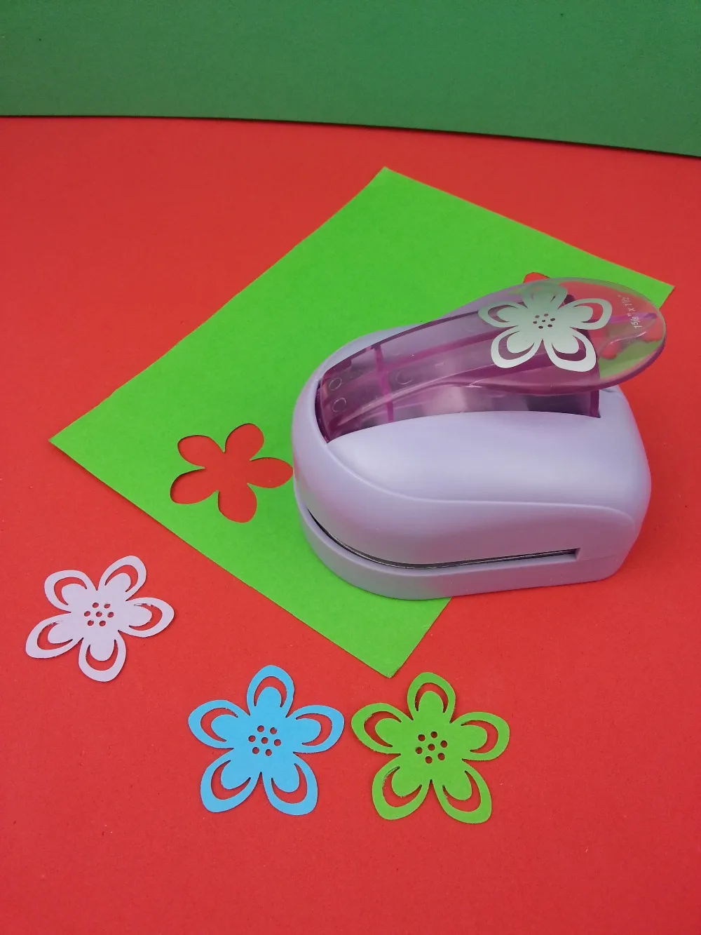 Frees shipping Jef Large Size Shape Punch Craft Scrapbooking five leaf