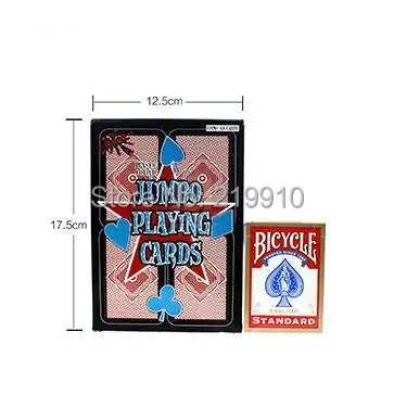 

Free shipping Super Jumbo Card Deck -- Card Trick Magic Magic Tricks