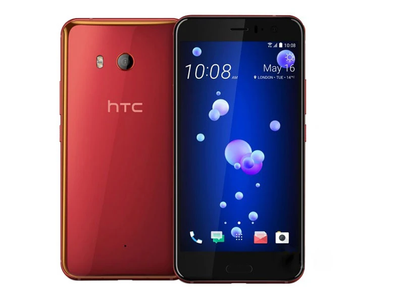 htc U11 Dual sim 5,5 дюймов 4 Гб ОЗУ 64 Гб ПЗУ Qualcomm835 Восьмиядерный 4G LTE сотовый телефон Android 7,1 отпечаток пальца - Цвет: Красный