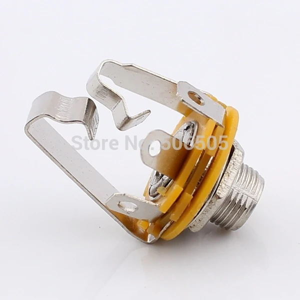 

3Pins 6.5mm RCA socket Connector audio socket 6.5mm Headphone socket 10pcs/lot