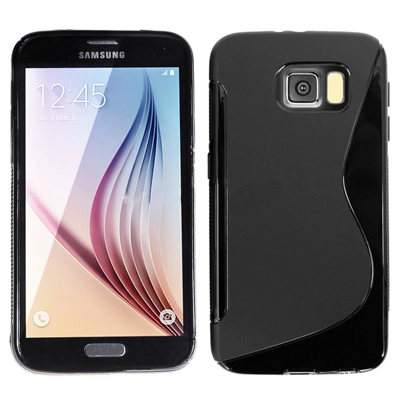 

New High Quality Multi Color S-line Flexible Soft Gel Tpu Silicone Skin Slim Back Case Cover For Samsung Galaxy S6 G920 G9200