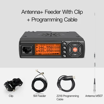 

Car Walkie Talkie VHF UHF Mini Mobile Radio HF Transceiver Two Way Ham Radio For Hunting Radio Statio