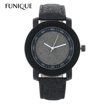 

FUNIQUE Creative Analog Shining Band Watch Sweet Women Brand Quartz Watch Leather Mujer Women Wrist Watch For Dropshipping
