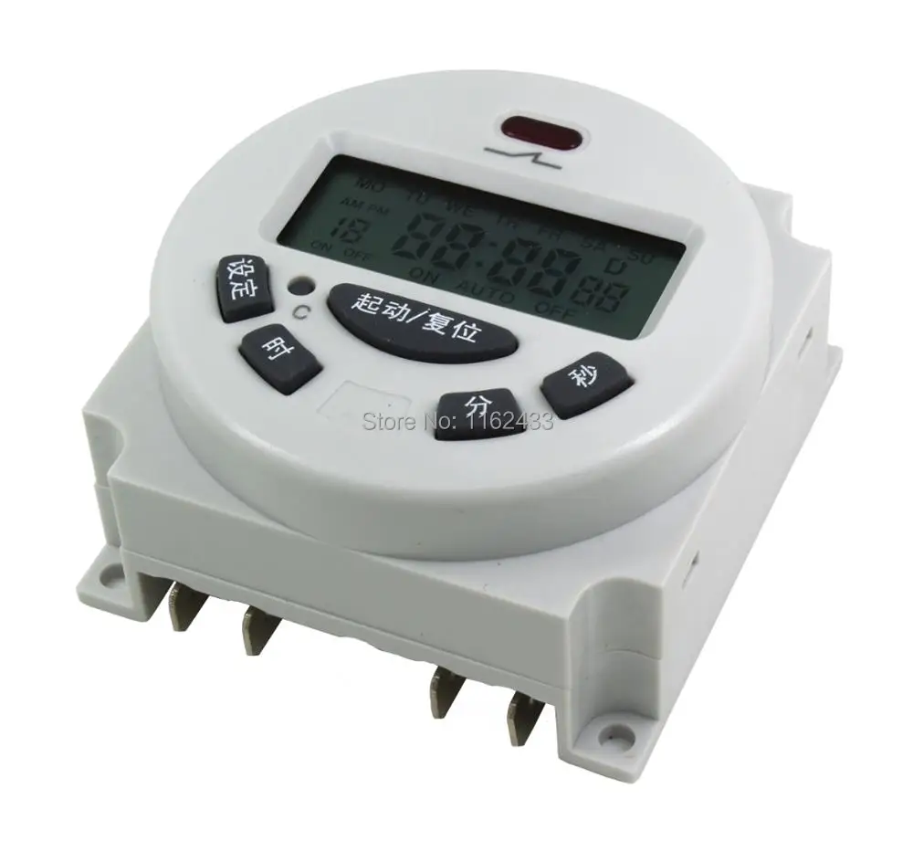 L702 CN102A 16A infinite loop digital time switch AC 220V 110V AC/DC