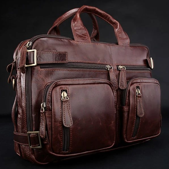 Mochila Vintage de piel auténtica para hombre, morral de piel de grano  completo, de gran capacidad, para portátil, para documentos, 5 días -  AliExpress