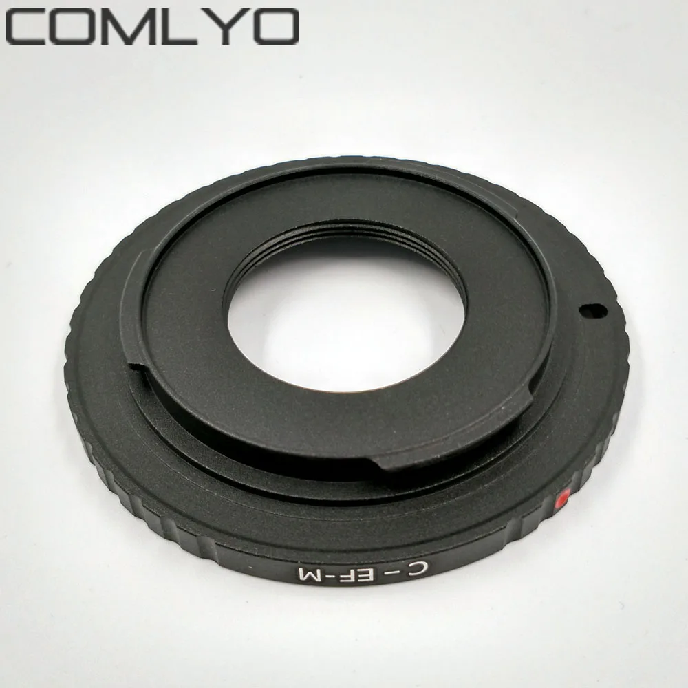 COMLYO Lens Adapter C Mount Cine Movie lens to for Canon EOS M Camera