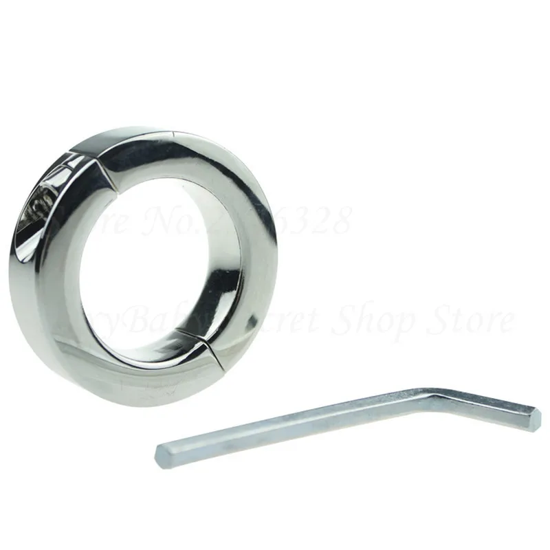 Metal Screw Locking Penis Rings,Scrotum Testicle Lock Clamp,Cock Ring
