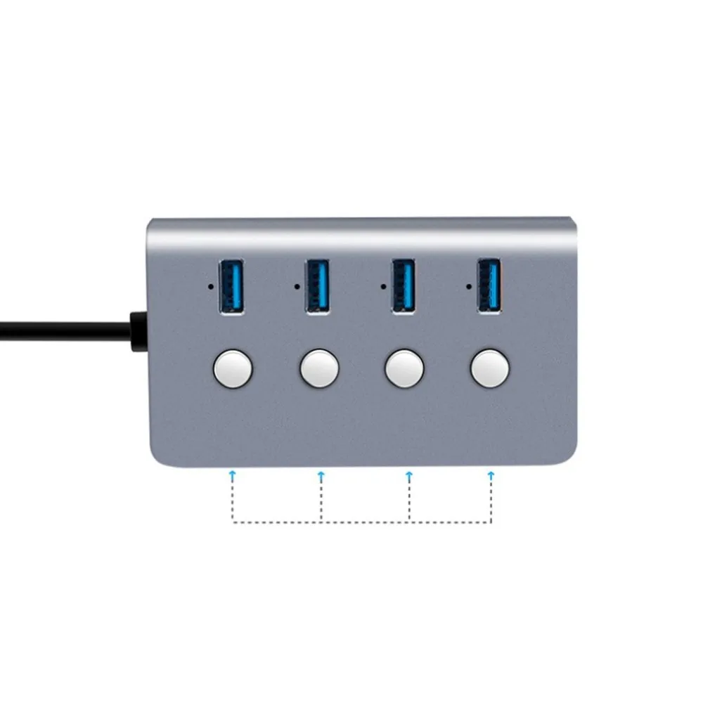 T295 USB 3,0 4 Порты и разъёмы концентратор USB док-станция для высокоскоростной хаб адаптер док-станция для Высокое разрешение концентратор