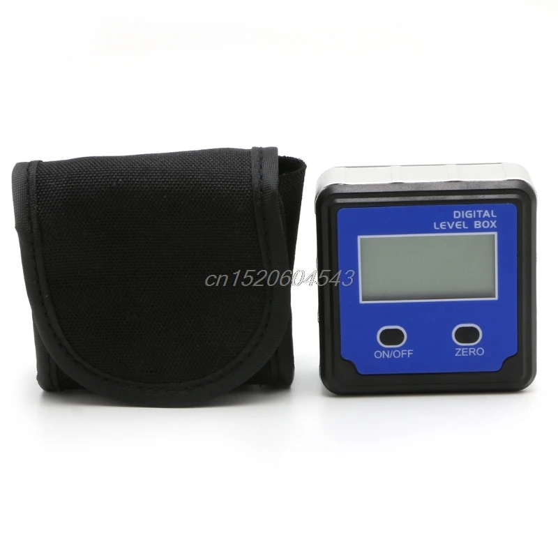 

Pecision Digital Protractor Inclinometer Level Box Digital Angle Finder Bevel Box With Magnet Base R08 Whosale&DropShip