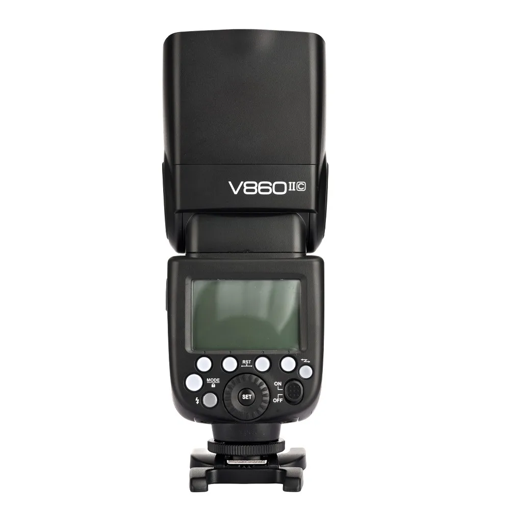 Godox V860II C V860C II E-ttl HSS 2,4G литий-ионная аккумуляторная вспышка для Canon+ Xpro-C ttl беспроводной триггер+ XTR-16S пульт дистанционного управления - Цвет: only flash