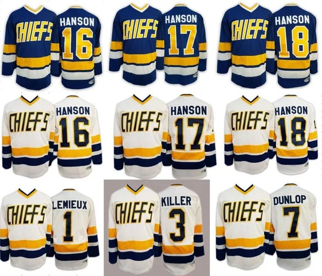hanson brothers chiefs jersey