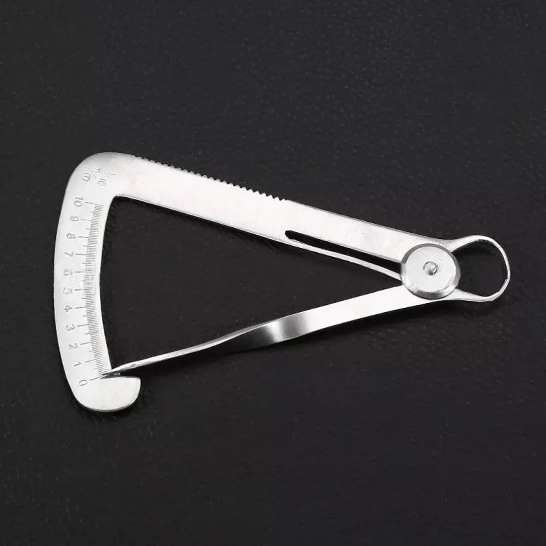 

Professional Stainless Steel Dental Metal Wax Thickness Measurement Ruler Dental Gauge Caliper Ruler for Metal Wax Dental Tool