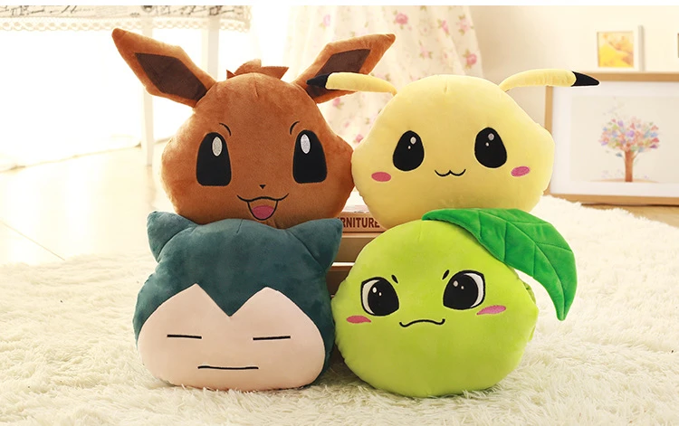 pikachu snorlax plush
