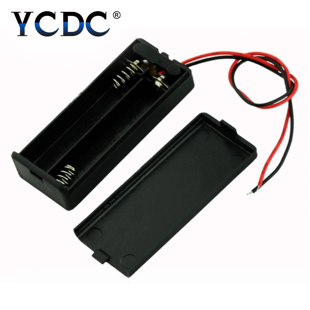 Стандартный Чехол держатель YCDC для батарей 14500 и 10440 с переключателем AA/AAA 6 В 3 в