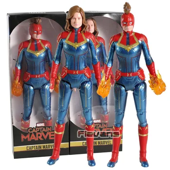 

Marvel Captain Marvel Carol Danvers PVC Action Figure Collectible Model Toy