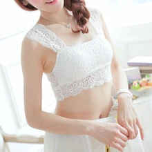 Распродажа летний корейский женский кружевной черный белый бюстгальтер сексуальный топ-труба жилет обернутый грудь