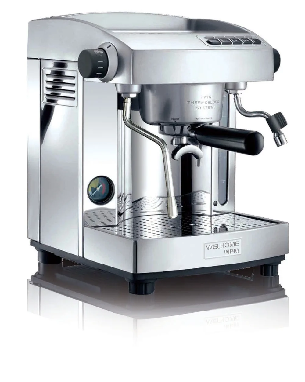 WPM Espresso Cafe Machine Professional KD-210S2 Twins Thermo-block Espresso Machine Coffee Maker House Use or small Coffee Shop