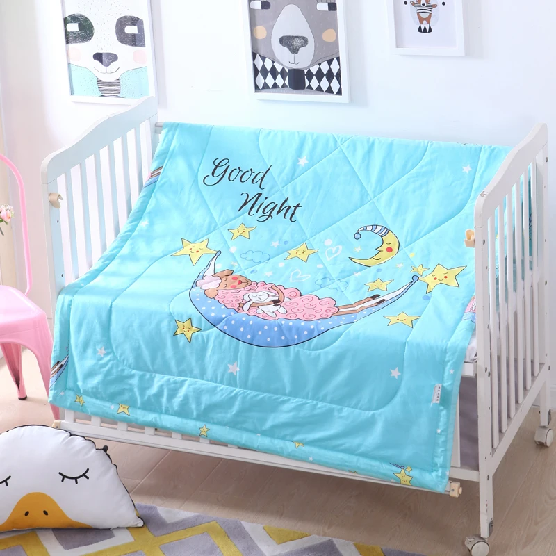 

LREA New style Sleeping sheep pattern children's 100% cotton summer quilt duvets 120x150cm