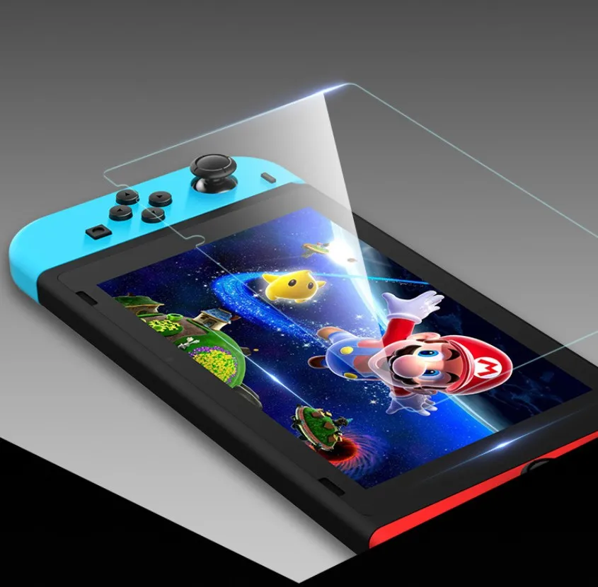 

9H Transparent Anti Scratch Tempered Glass for Nintend Switch NS Screen Protector Protective Glass Flim Cover