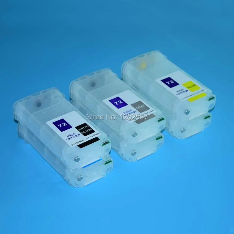 Картридж для принтера HP T610 T620 T770 T790 T1100 T1200 T1300 T2300|ink cartridge|refillable cartridgesink cartridge for hp |