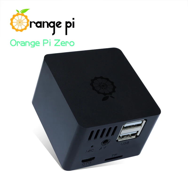 Оранжевый Pi Черный ABS защитный чехол: который подходит для Orange Pi Zero с платой расширения, не подходит для Zero Plus2