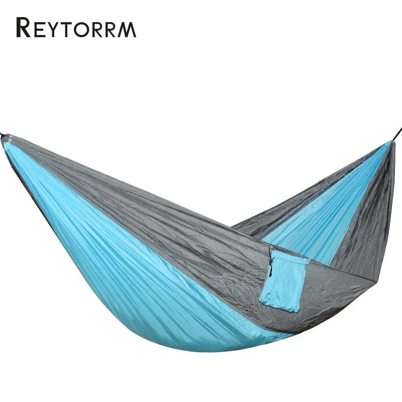 

Leisure Portable Nylon Hammock Outdoor Survival Travelling Parachute Hanging Hamak Swing Carry Hamac
