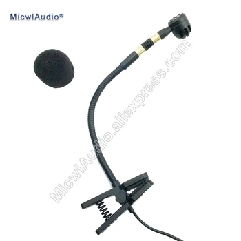 

Instrument Musical Condenser Microphone MIC Classic Cardioid 3.5mm 1/8" Plug For Sennheiser 4P For Shure 3P For AKG
