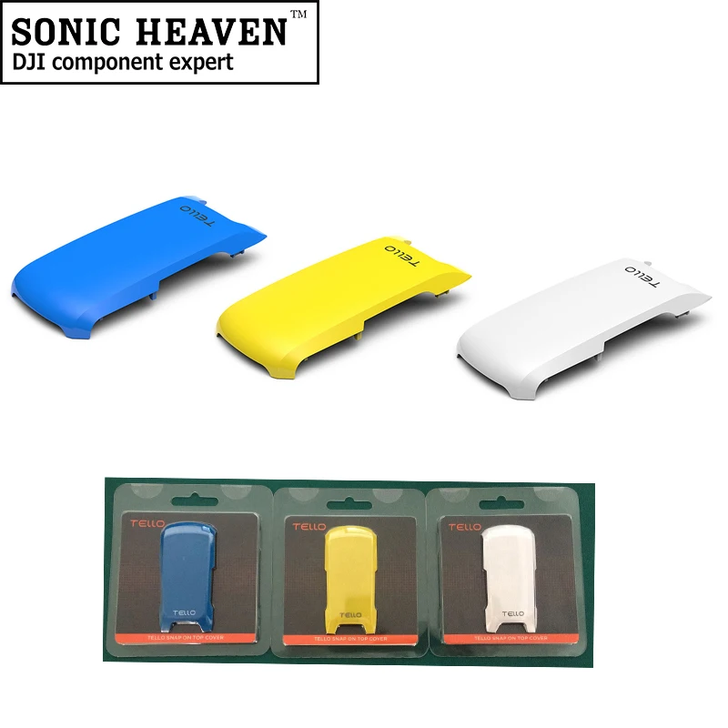 

Original DJI Tello Snap-on Top Cover Case Accessories Colorful Covers Specially Designed Blue Yellow White for Tello Accessories