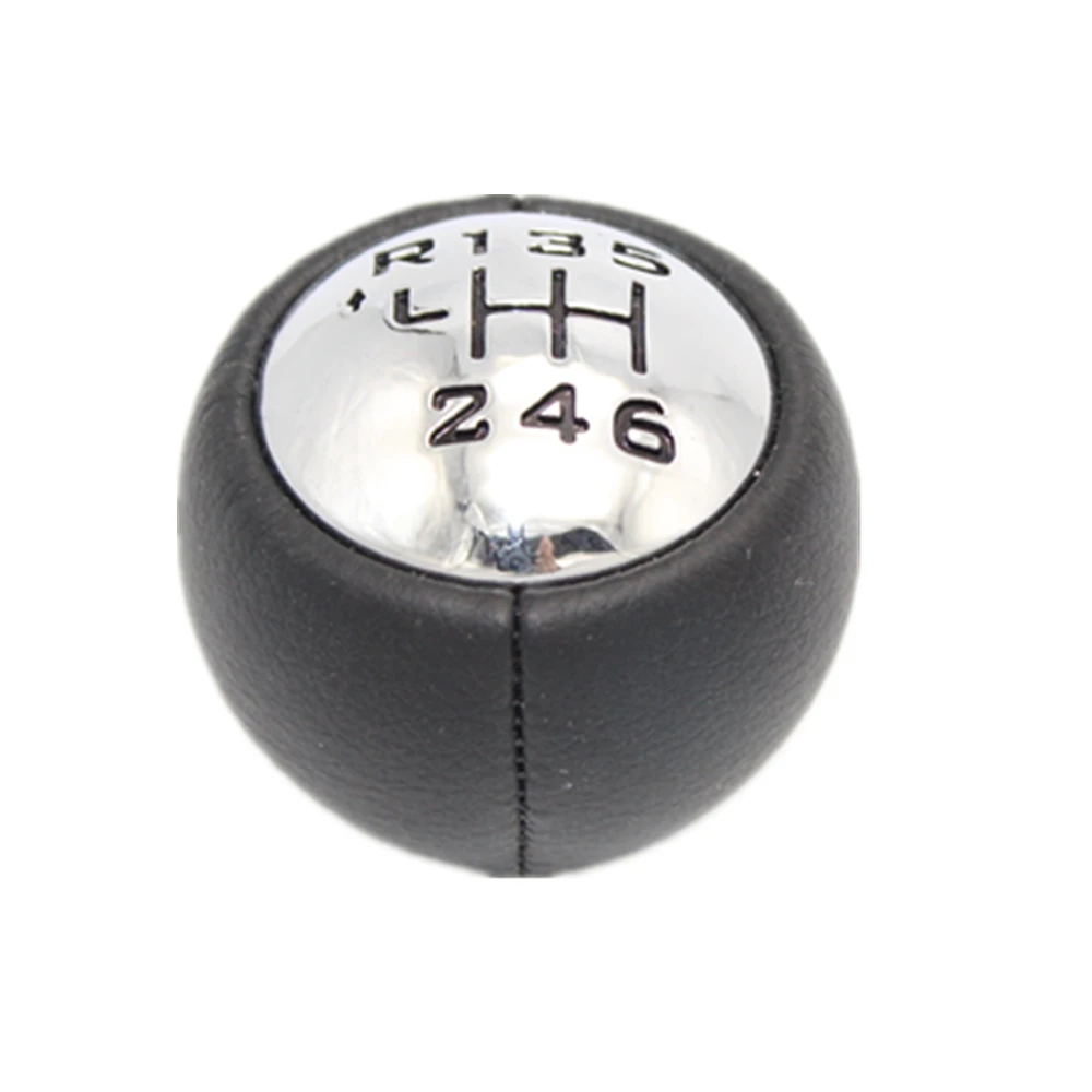 

For PEUGEOT 5008 2009 2010 2011 2012 2013 2014 2015 2016 Car-styling 6 Speed Car Gear Stick Level Shift Knob Leather Cover