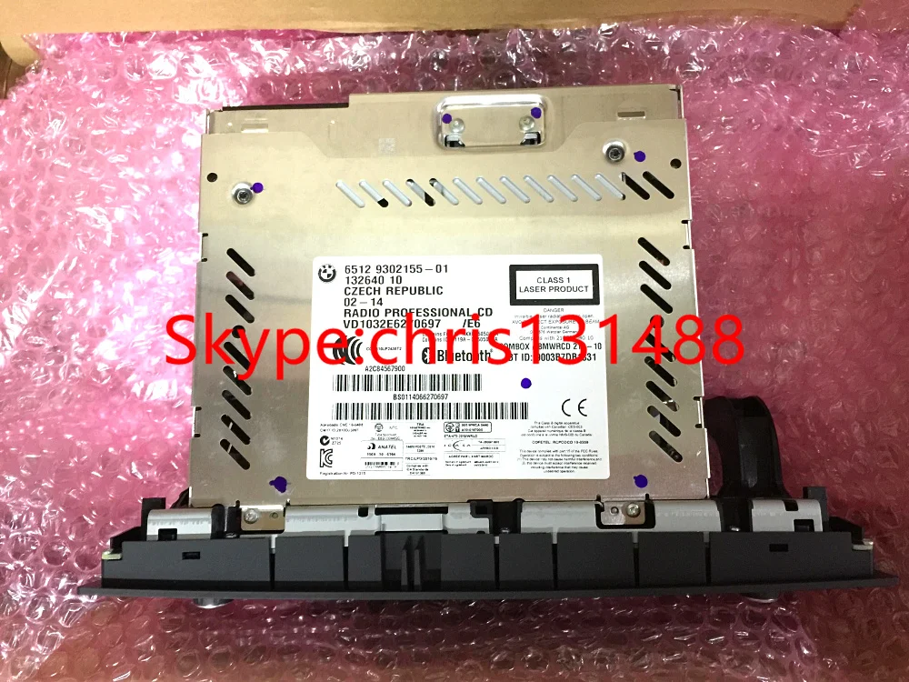 Профессиональный радиоприемник BMNW 6512 9302155 01 ДЛЯ E60 E84 E87 E90 E91 с USB Bluetooth