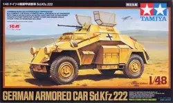 1/48 Пособия по немецкому языку SD. Kfz.222 бронированный Разведывательная машина 89777