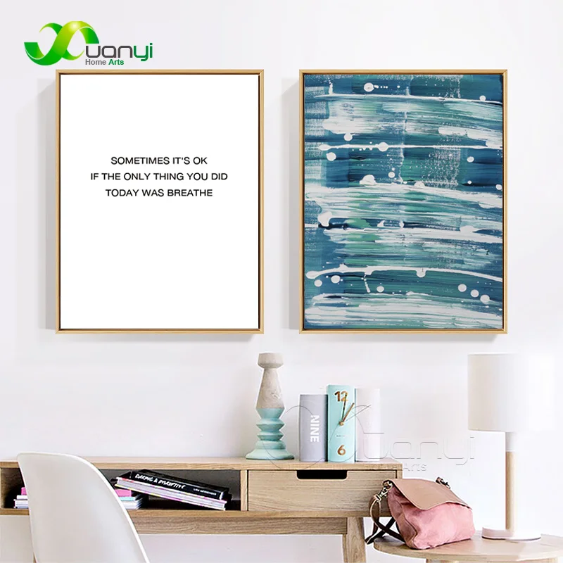 

Canvas Nordic Abstract Oil Decoration Modern Nordic Print On Canvas Painting Living Room Wall Decor Modular Pictures Unframed