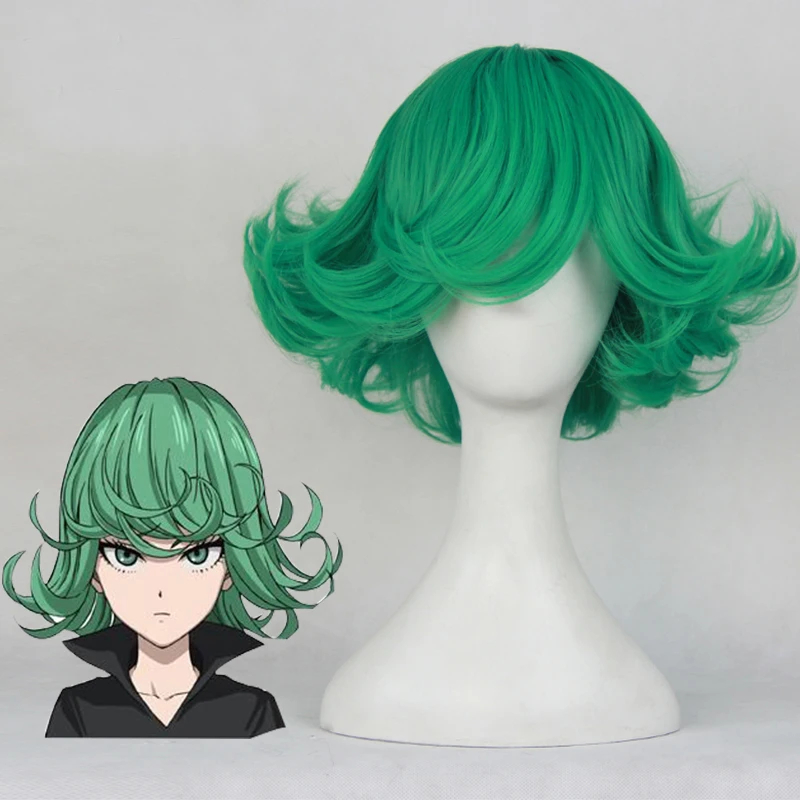 

One Punch Man Tornado of Terror Tatsumaki Cosplay Wig