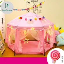 Луи Мода детские кровати игра в помещении дом ребенок Сплит кровать артефакт шесть угол замок складной игрушка