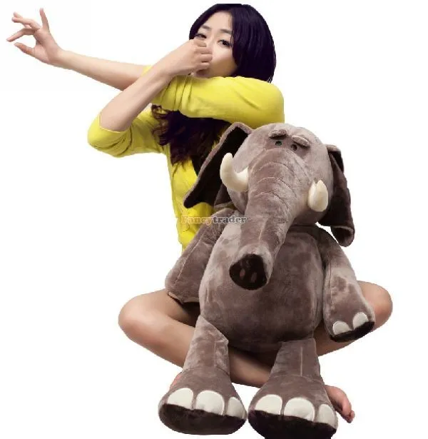Fancytrader 33'' 85cm Huge Lovely Stuffed Soft Plush Elephant, Free Shipping FT50399 (1)
