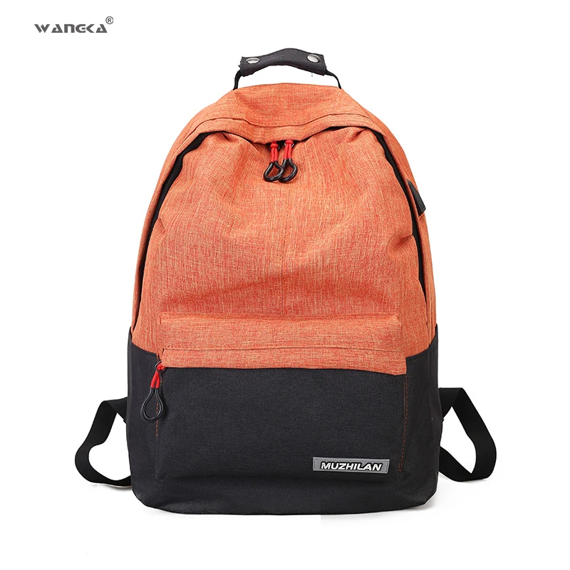 

2019 New Fashion Women's Rucksack Bagpack Big Laptop Backapck for College Student Travel Bag Casual Men Rucksack WANGKA