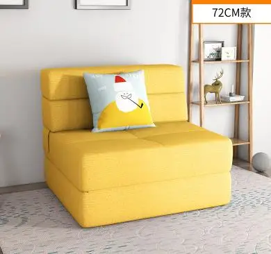 Диван-кровать, раскладной диван для одного человека, маленькая квартира, двойная функция, Многофункциональная спальня с татами, ленивый диван - Цвет: G2