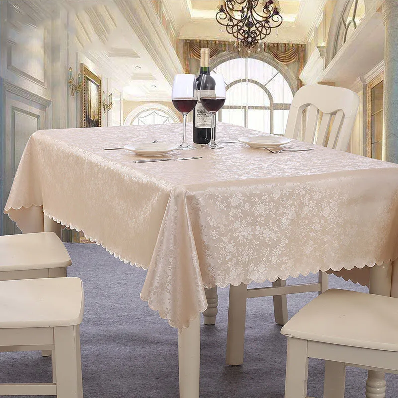 

PVC Kitchen Table Cover Tablecloth Waterproof Oilproof Soft Table Cloth Rectangular Hotel Restaurant Decor manteles para mesa