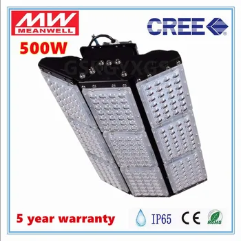 

500W 300W 200W 150W 100W LED Floodlight Tunnel Light Mean Well Driver CREE LED Chip Industrial Commerical Square Garden Lighting