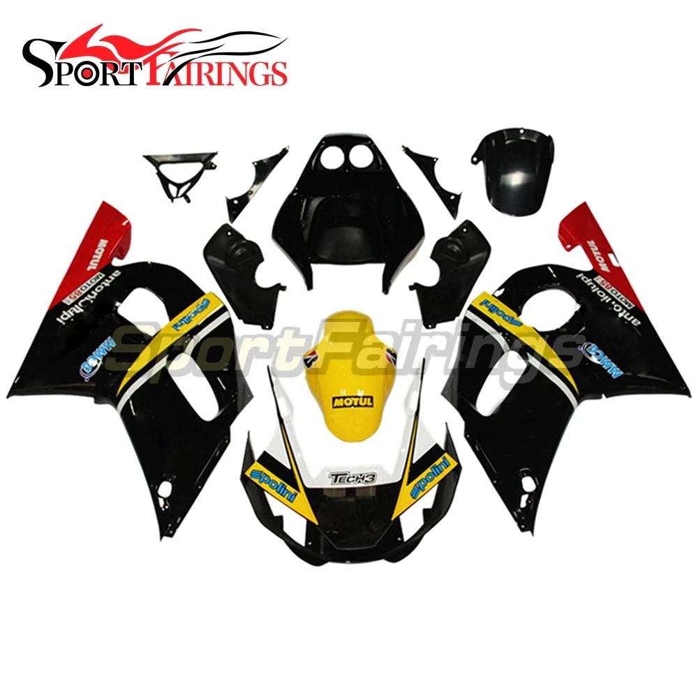 

Body Kits For Yamaha YZF600 R6 Year 98-02 1998 1999 2000 2001 2002 ABS Motorcycle Fairing Kit Bodywork Black Yellow Red Carenes