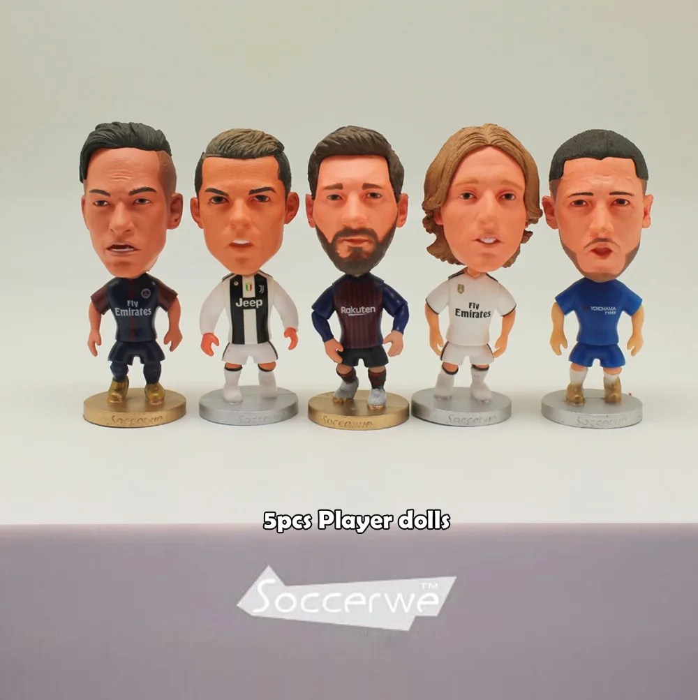 

5PCS/LOT FOOTBALL 2.5" Figurine (Mixed Order) Doll Toy Figure Shipping Free