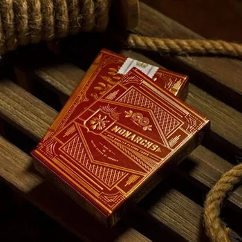 

Monarchs Red Deck Magic Playing Cards Poker Size Theory 11 USPCC Limited New Sealed 1Pcs Magia Props